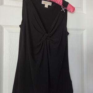 Michael Kors Black Sleeveless Blouse